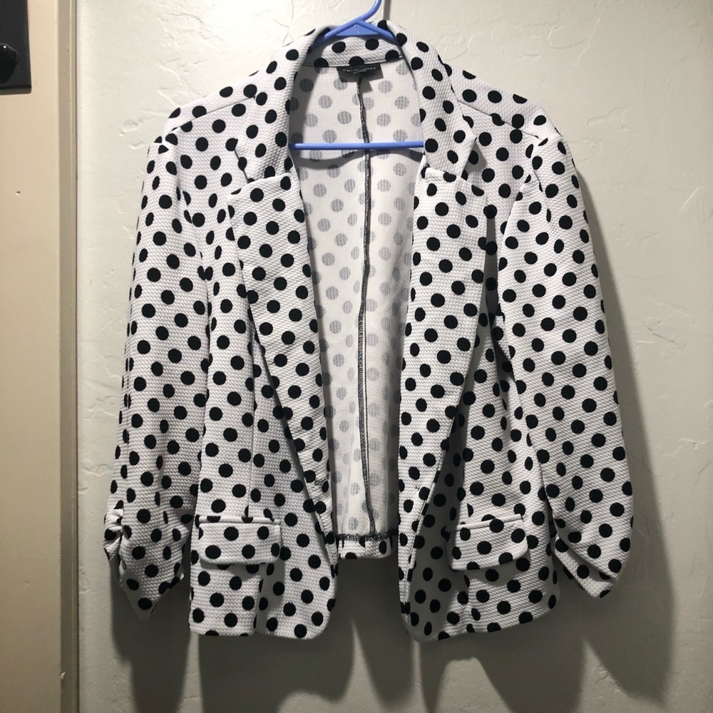 Polka dot blazer xl 1x